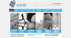 Desktop Screenshot of feetbypody.com